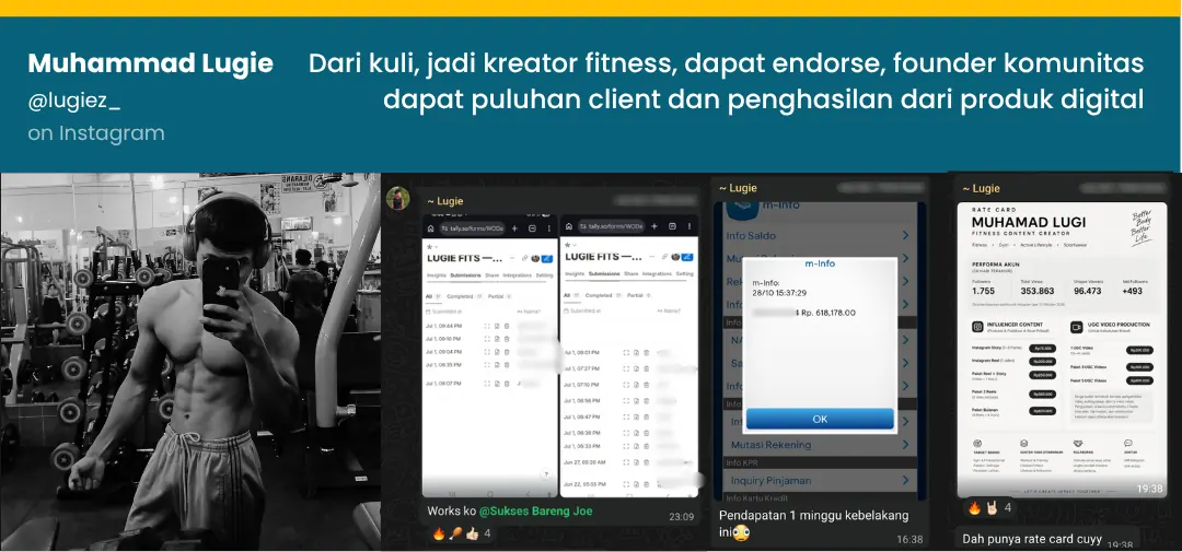 Testimoni Muhammad Lugie