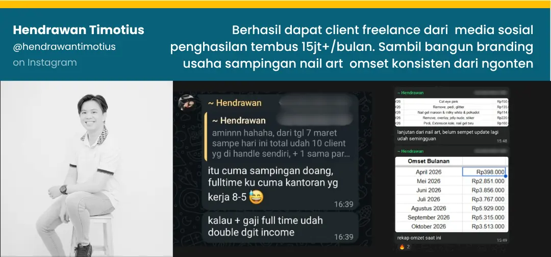 Testimoni Hendrawan Timotius