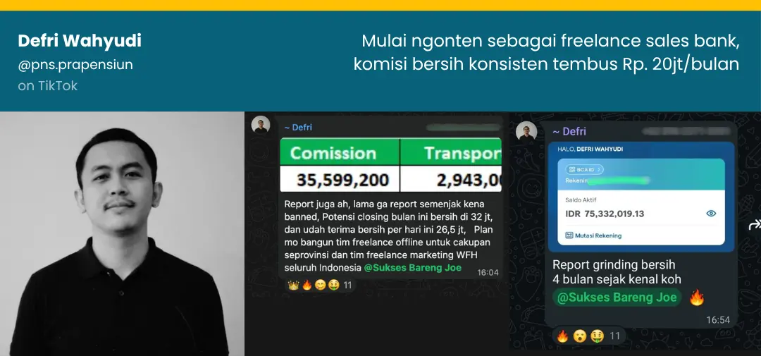 Testimoni Defri Wahyudi